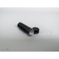 Tubo de aluminio negro del cigarro con la tapa del tornillo (PPC-ACT-027)